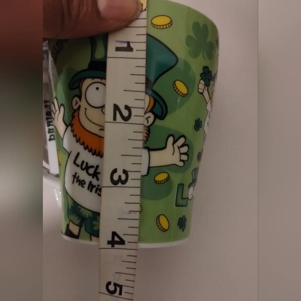 Looney Leprechauns Ireland Luck Of The Irish Coffee Mug